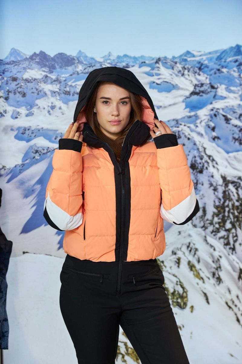 Гірськолижний комбінезон WHSRoma Orange-Black 554031 фото