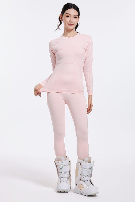 Жіноча анатомічна термобілизна High Experience, Pink (рожева) 2281-2015 фото