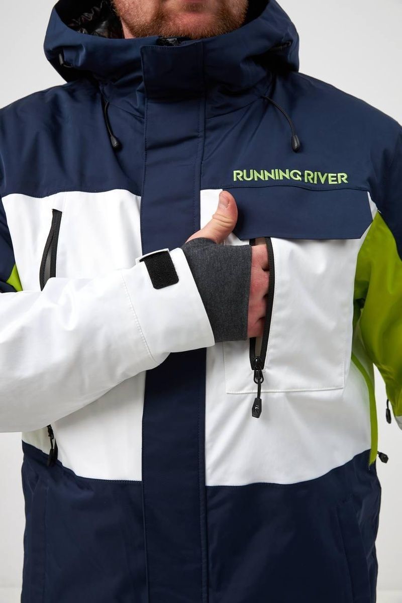 Чоловіча сноубордична куртка Running River Dark Blue 20/20 K 4416980 фото