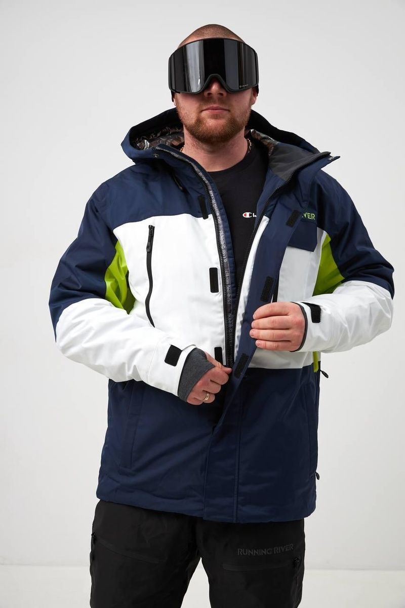 Чоловіча сноубордична куртка Running River Dark Blue 20/20 K 4416980 фото