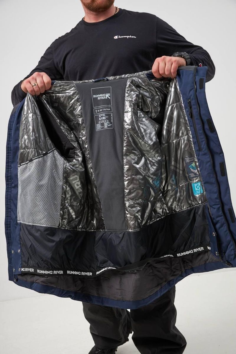 Чоловіча сноубордична куртка Running River Dark Blue 20/20 K 4416980 фото