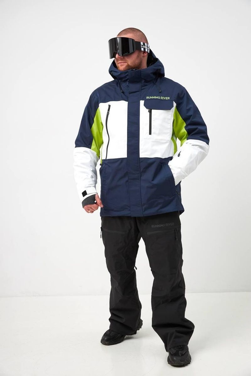 Чоловіча сноубордична куртка Running River Dark Blue 20/20 K 4416980 фото