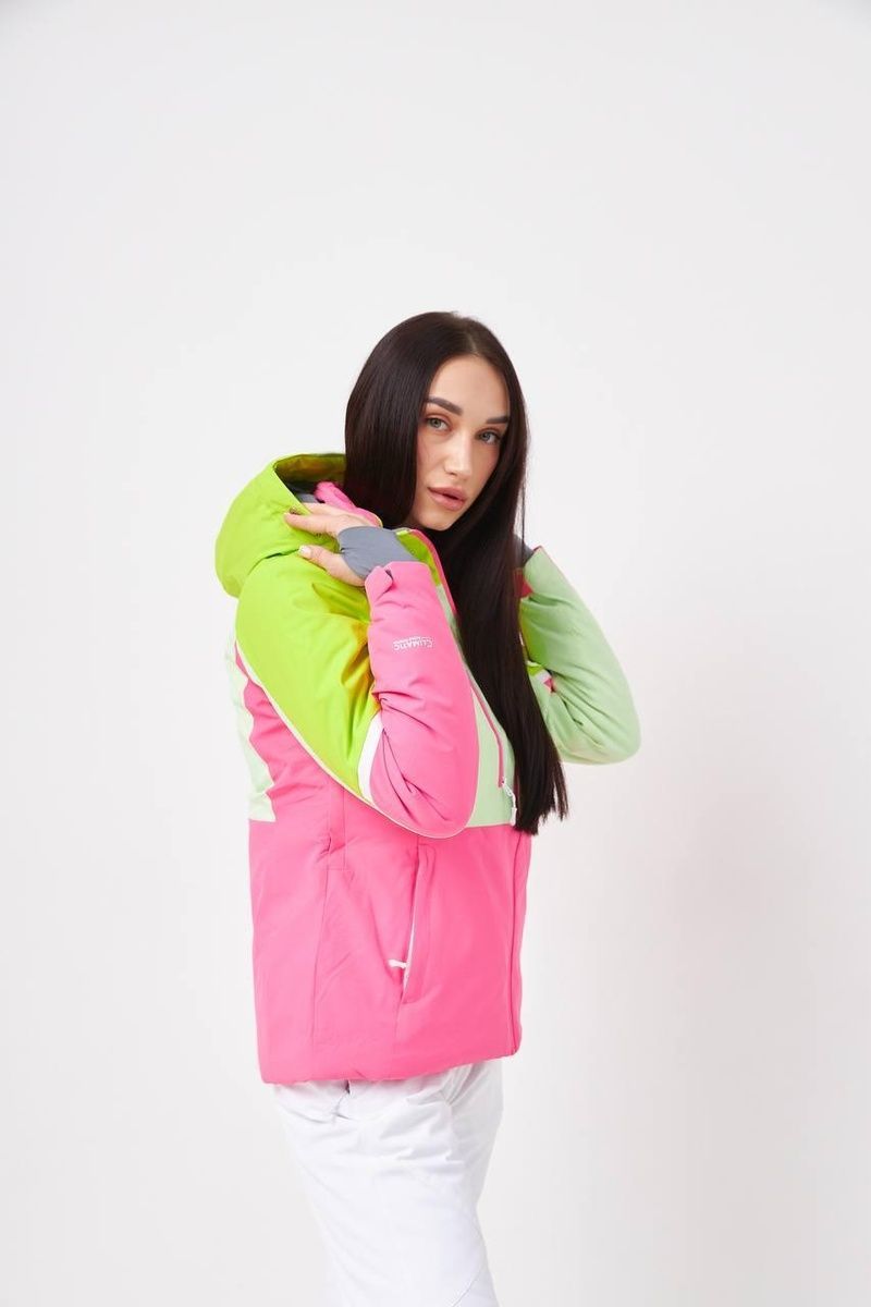 Гірськолижна куртка High Experience pink-green 640401 фото