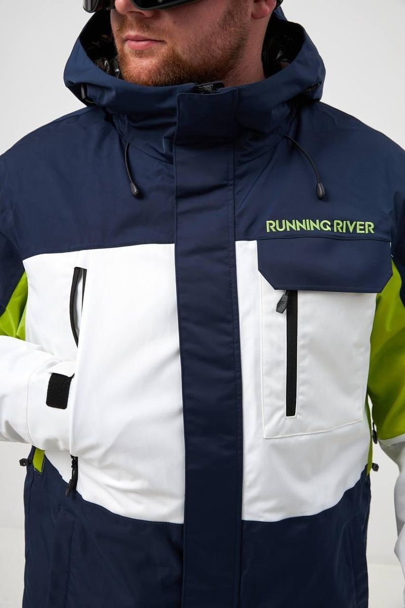 Чоловіча сноубордична куртка Running River Dark Blue 20/20 K 4416980 фото