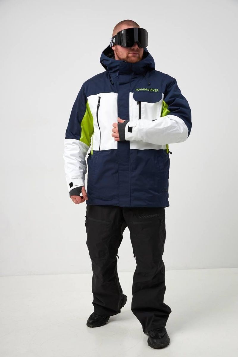 Чоловіча сноубордична куртка Running River Dark Blue 20/20 K 4416980 фото